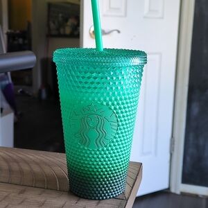 Green Studded Starbucks Cup!